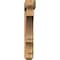 Ekena Millwork Balboa Craftsman Smooth Bracket w/ Offset Brace, Western Red Cedar, 7 1/2"W x 46"D x 46"H BKT0806X46X46BOA04SWR - alternate 3